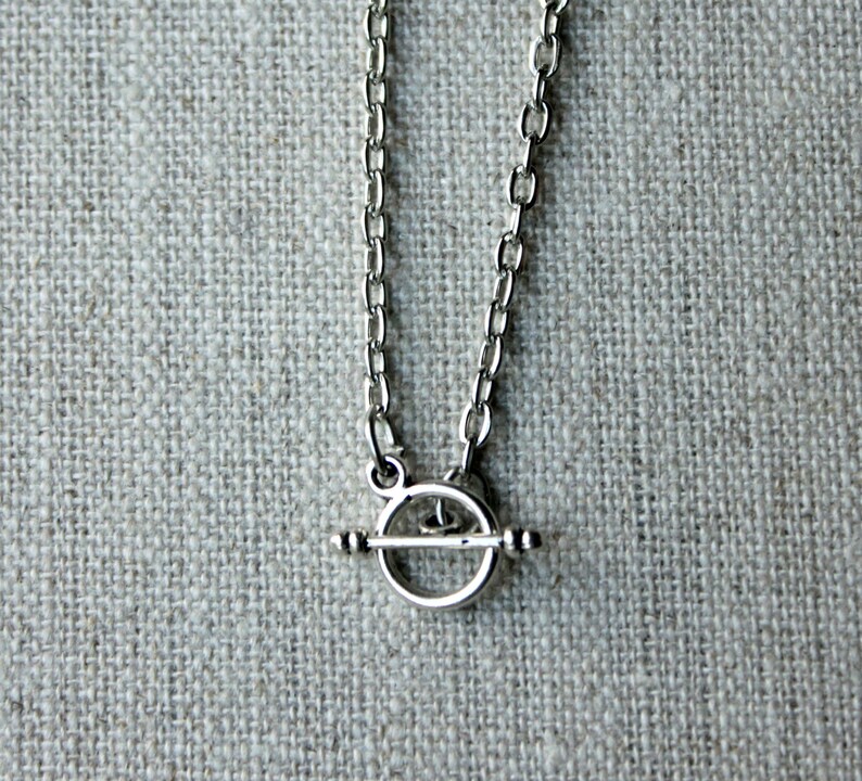 Toggle Clasp necklace SMALL toggle clasp 12 36 Etsy