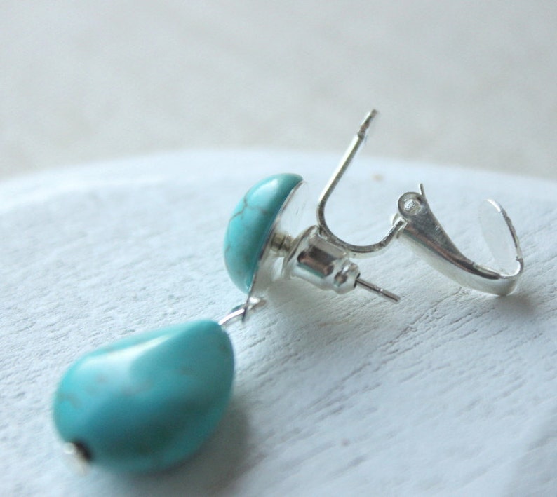 Clip on earring converter studs to clip on earrings changer Etsy