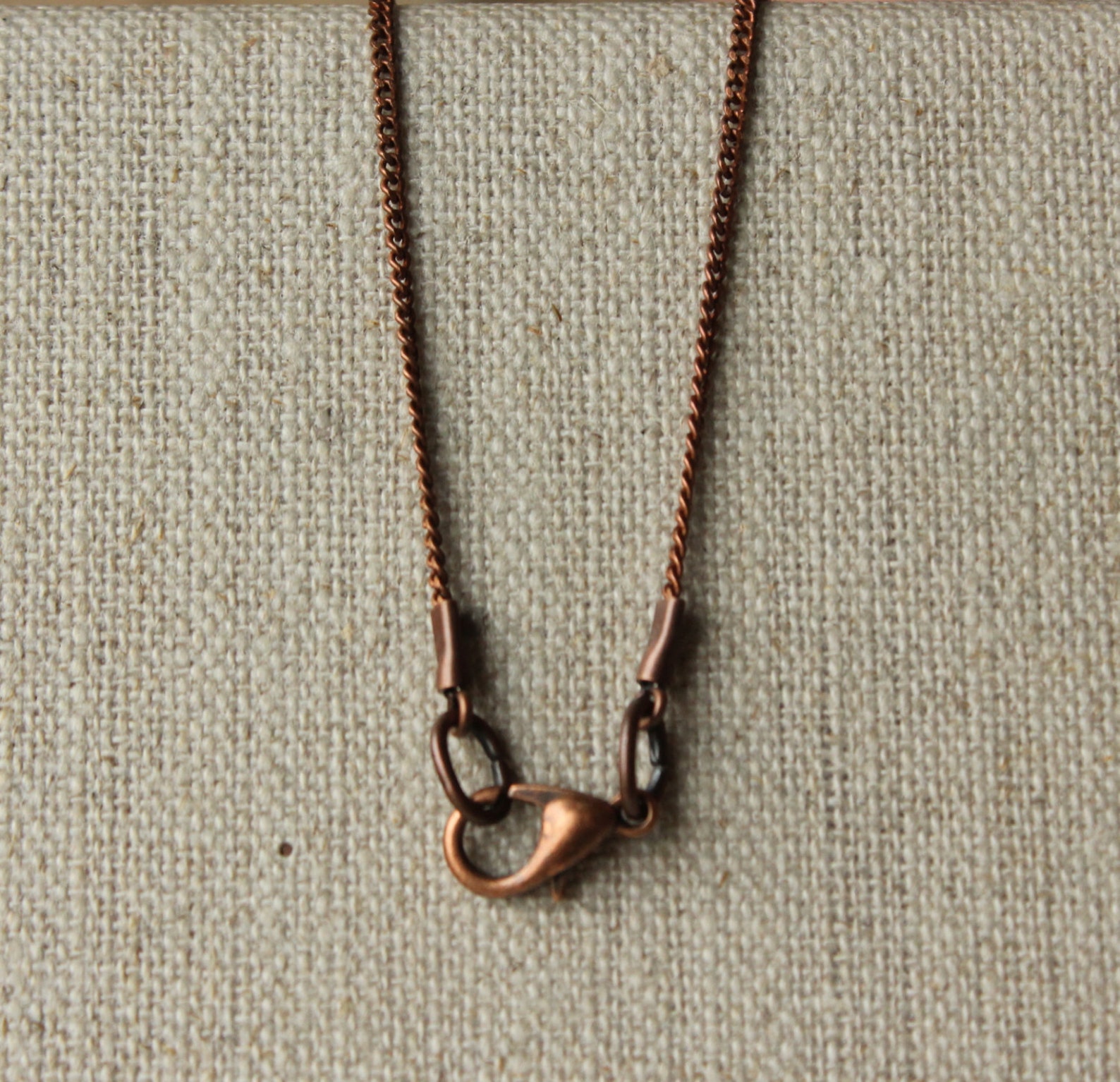 Very fine copper chain Choose 14 inch 36 inch dainty copper Etsy