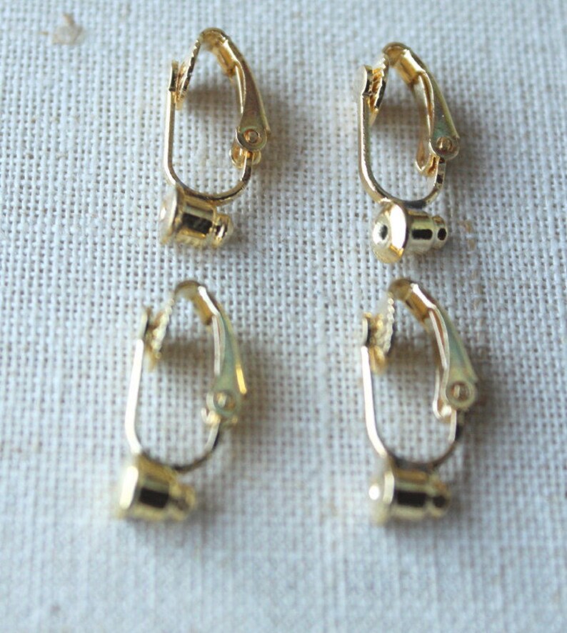 Clip on earring converter studs to clip on earrings stud to Etsy