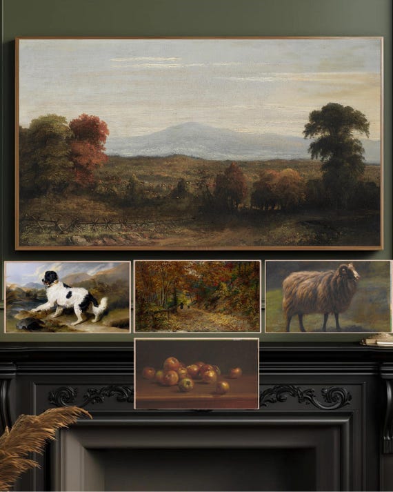 Frame TV Art Autumnal Fall  Thanksgiving: Cozy Fall Digital Download (Set of 5)
