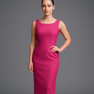 Patron de couture de robe de soirée crayon (Patron numérique PDF)