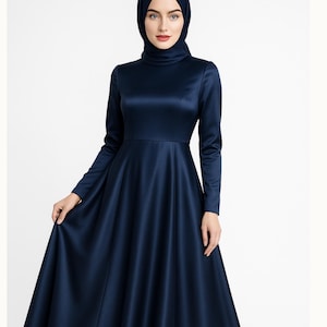 Modest Dress Sewing Pattern, Hijab Abaya Design (PDF)