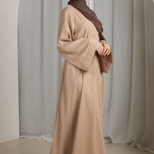 Naaipatroon maxi-jurk hijab: bescheiden moslimkleding (pdf-patroon)
