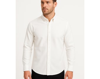 Patron de couture chemise homme coupe classique (35-68 États-Unis) (Patron PDF)