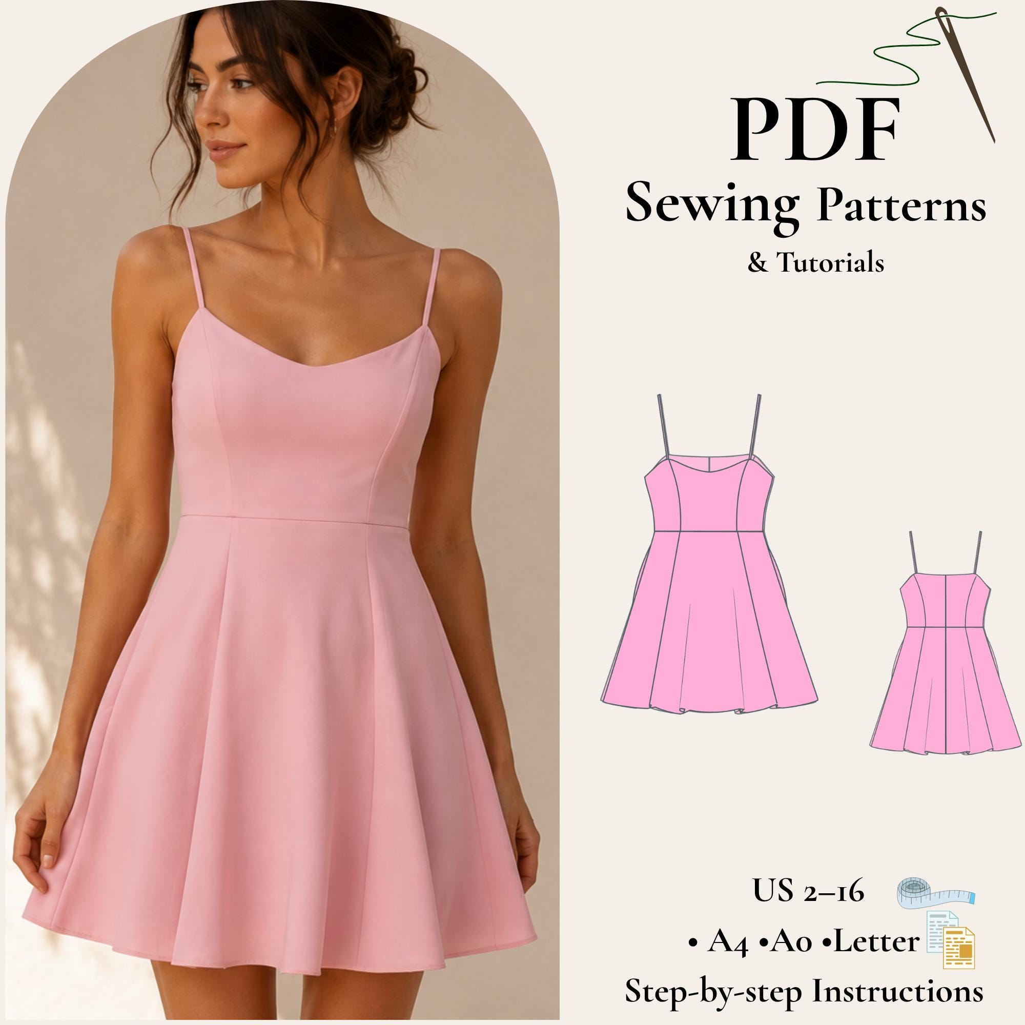 pink sleeveless flare dress Adrianna Papell Sleeveless Mikado Suit Dress main image 0
