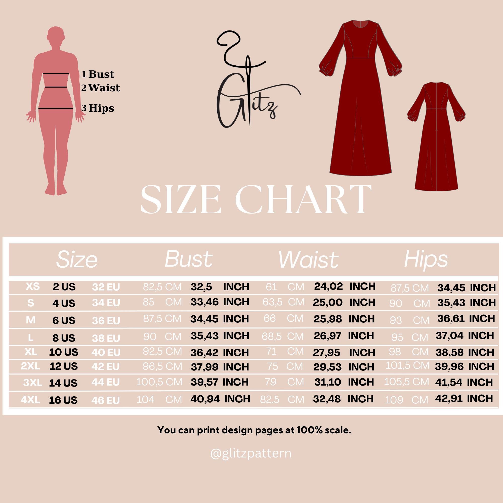Satin A-line Bridesmaid Dress Sewing Pattern (PDF) - Etsy