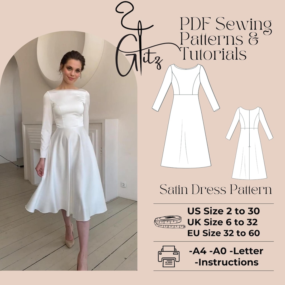 boat neck a line dress pattern 1960's McCall's Princess Line Dress Pattern with Boat Neckline and Low –  Backroom Finds