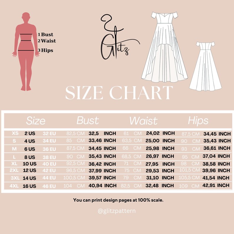 Dress Pattern Sizes Off Shoulder Hi Low Prom Dress Sewing Pattern (PDF) - Etsy
