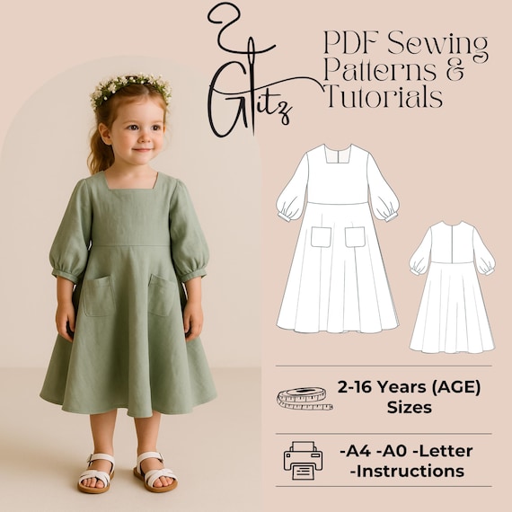 chinese dress ladies Calliandra Dress PDF Sewing Pattern – Peony Patterns main image 1