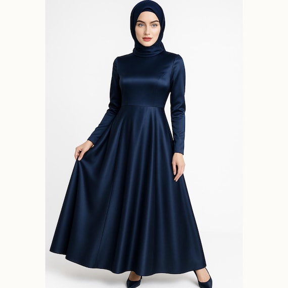 hijab for navy blue dress Ever dress in navyblue – epscarf