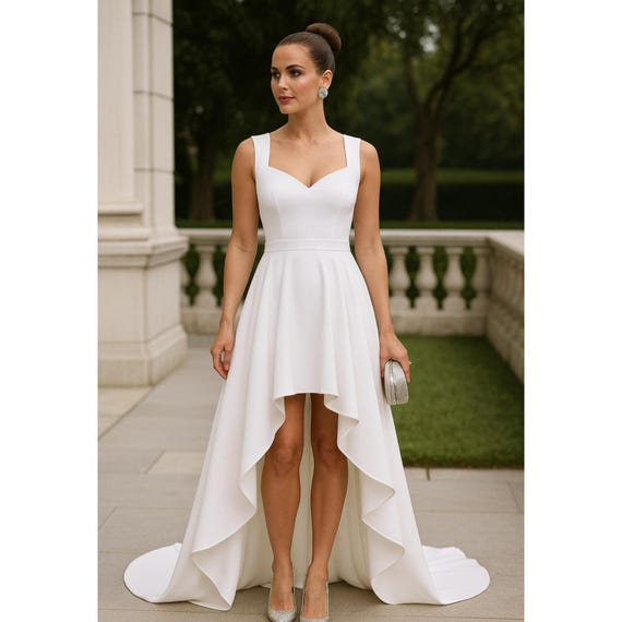 Hi-low Sweetheart Gown Sewing Pattern (PDF) - Etsy