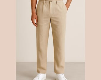 Men's Straight Leg Trousers Sewing Pattern | Relaxed Fit (PDF Pattern)
