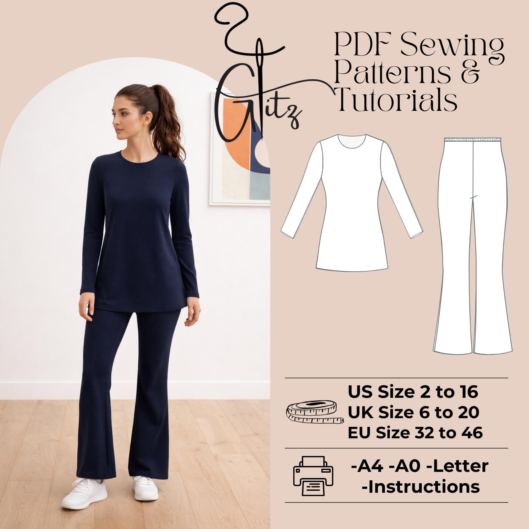 Long Tunic and Pants Set - Etsy display picture 1