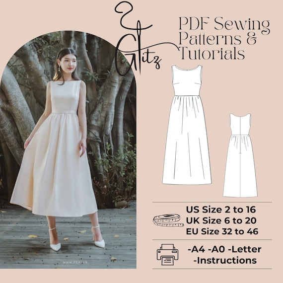 bridesmaid dress sewing patterns uk Vogue Sewing Pattern 1520 Misses' Evening Dress — jaycotts.co.uk