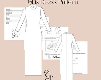 long sleeve bodycon dress pattern Draped Bodycon Dress in Lilac XS / Lilac