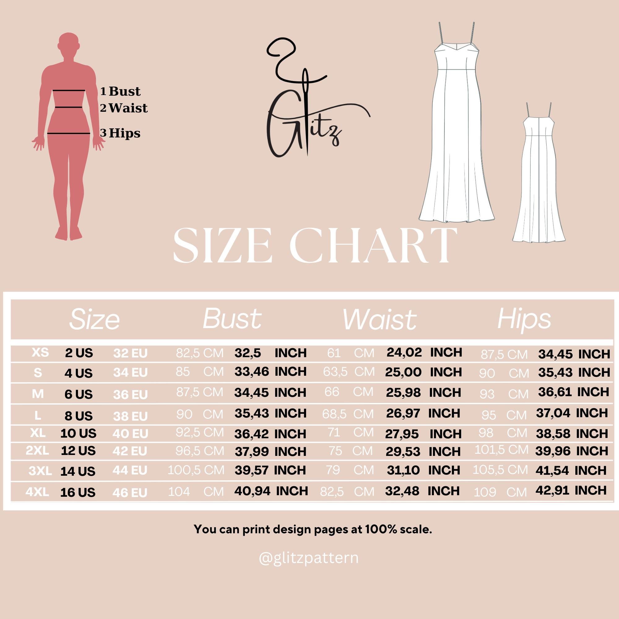 Spaghetti Strap Evening Gown Sewing Pattern PDF, Elegant Maxi Dress Pattern, Fitted Formal Dress, Prom Dress PDF, US 2-16, Instant Download