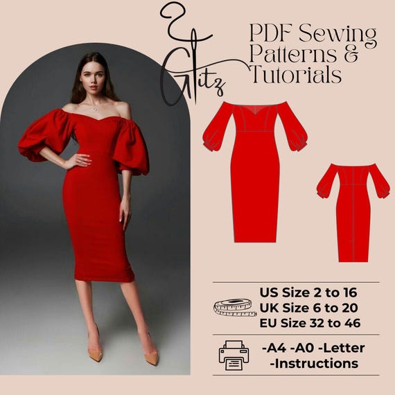 green emerald velvet dress 60s Off Shoulder Evening Dress in Two Lengths by Pauline Trigère, Bust –  Patterns Central