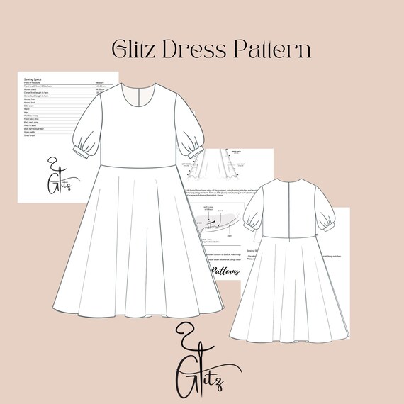 knee length dresses for ladies Elodie Wrap Dress Pattern – Core Fabrics