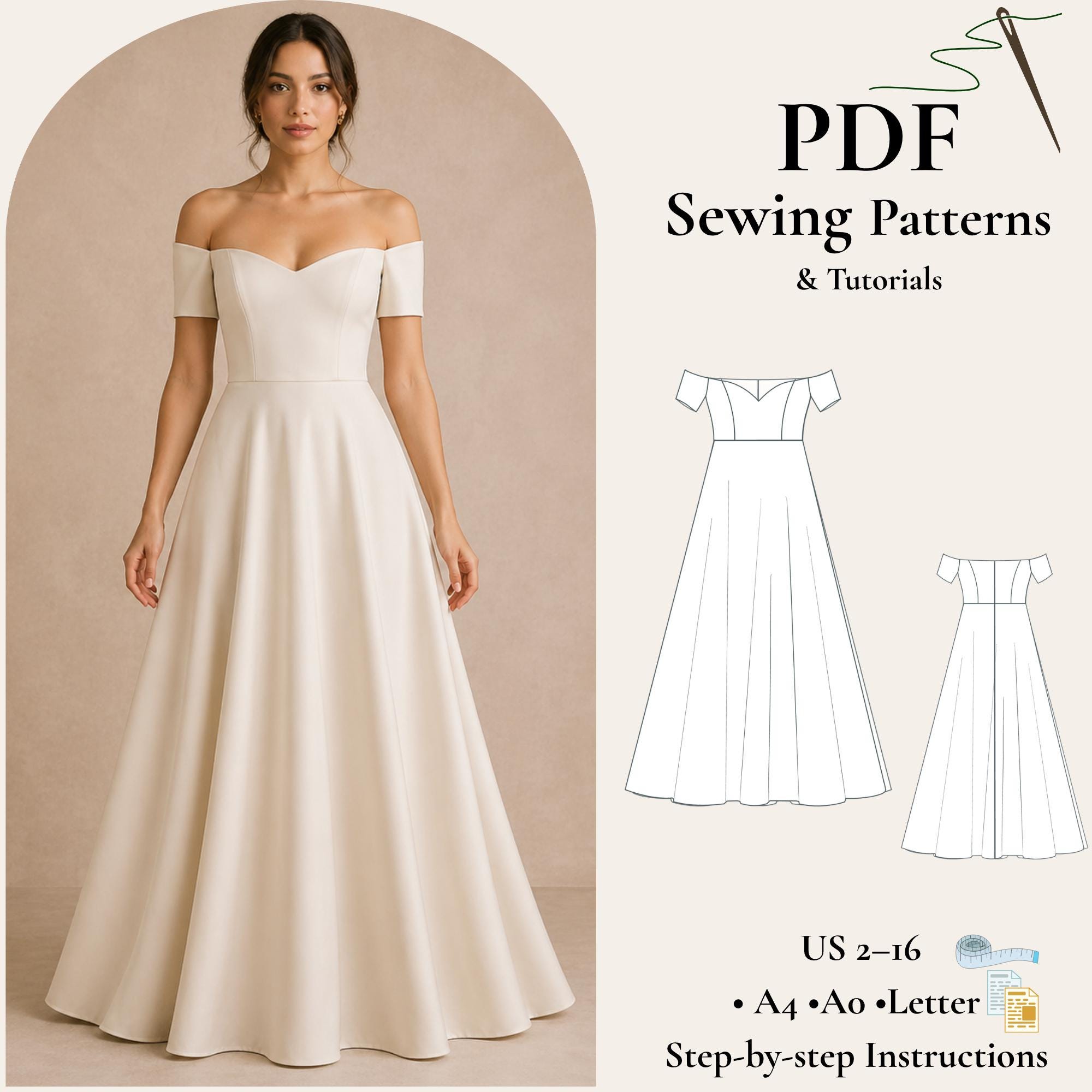 off the shoulder evening dress patterns Off Shoulder Floral Mermaid Gown 49635