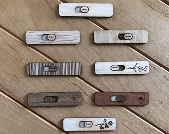 Webcamcover van echt hout - Bescherm je privacy - Lumber Armor / Kamshield - Bamboe, eiken, teak, walnoot en meer!