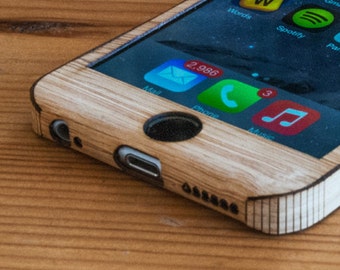 Etui bambusowe na iPhone'a 6/6S - etui drewniane na iPhone'a 6S - jednoczęściowe - elegancki styl
