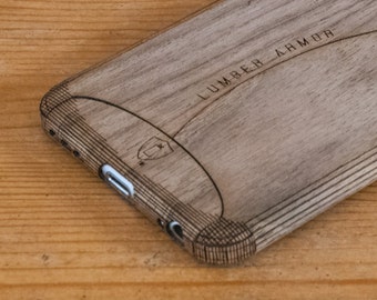 Walnut iPhone Case - Houten Hoesje voor iPhone 11, IPhone 11 Pro, iPhone XS / X etc - Verkrijgbaar in Maple, Teak, Walnut &meer!