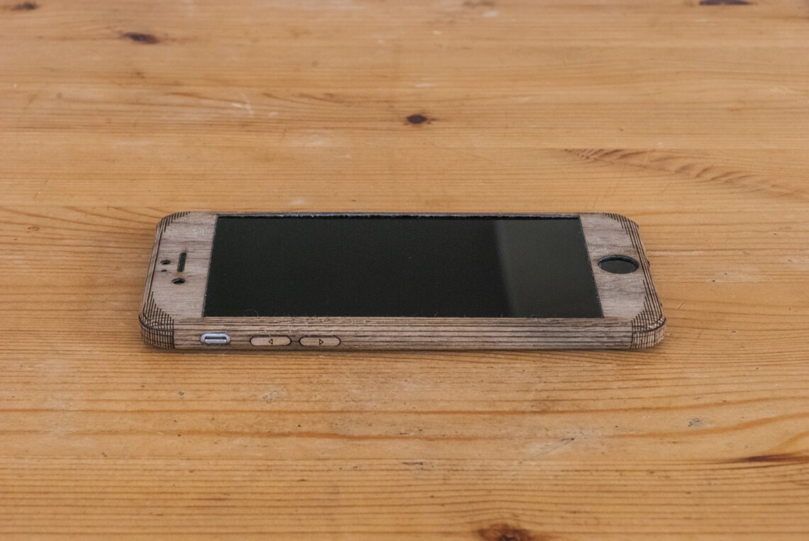 Walnut Iphone Case Wood Case for Iphone XS / X Iphone 8 - Etsy