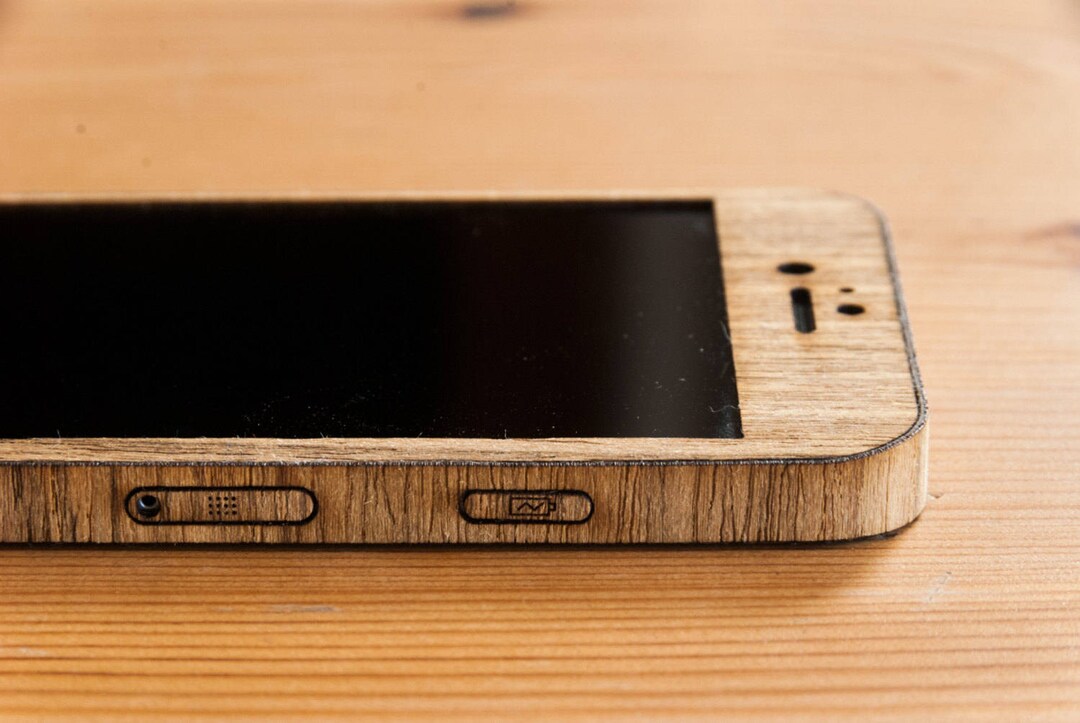 Teak iPhone 8 Wrap Real Wood iPhone 8 Case Classic Style Available in