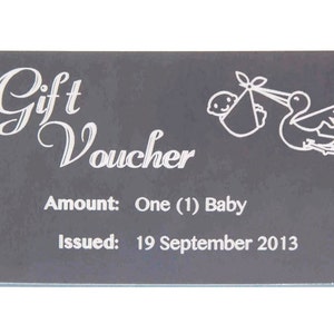 100 Laser Etched Metal Gift Cards / Gift Certificates / VIP Cards image 2