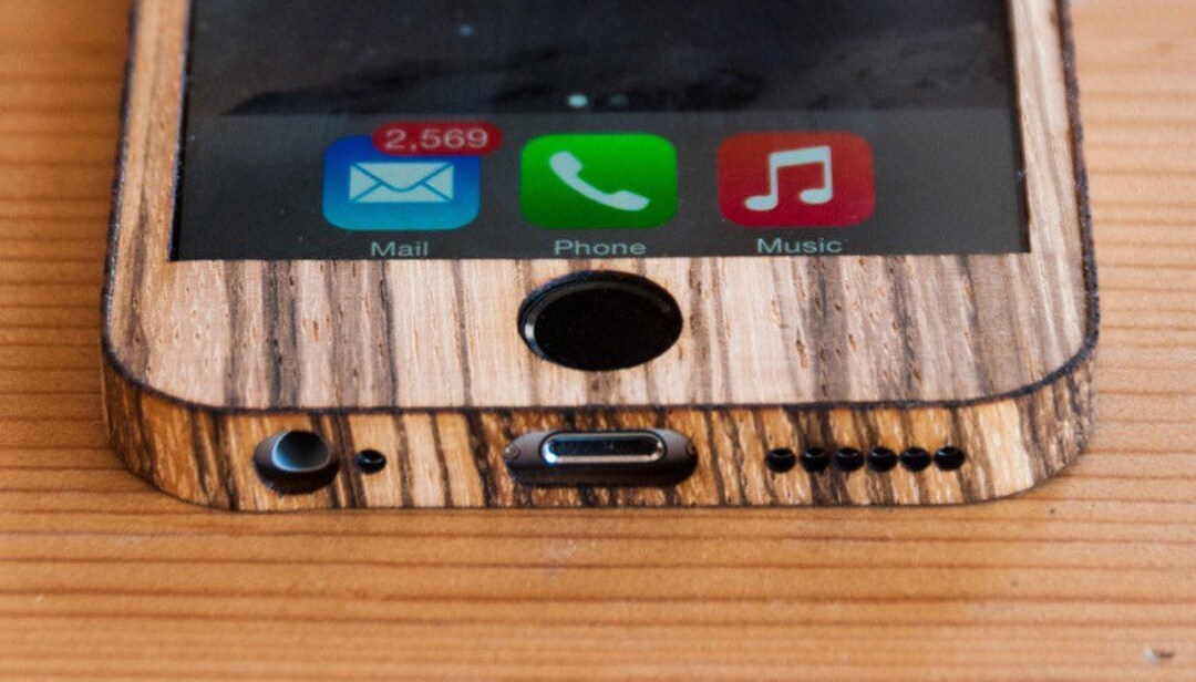 Zebrawood iPhone 8 / iPhone 7 Wrap - Wood iPhone Case - Classic Style ...