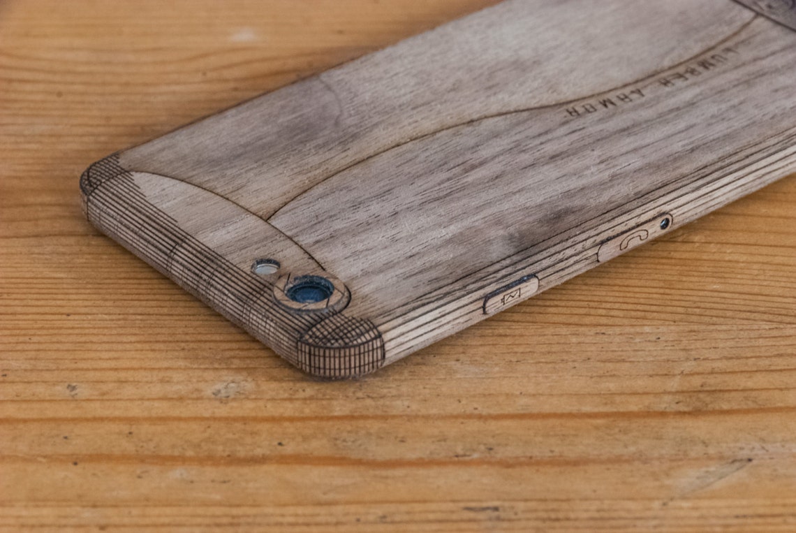 Walnut Iphone Case Wood Case for Iphone XS / X Iphone 8 - Etsy
