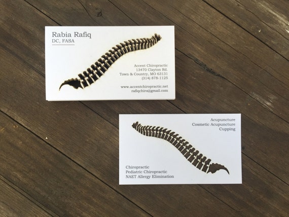 Laser-Cut 16pt Card Stock Business Cards -- Offset Printed with Your Graphics / Logo & Laser-Cut - Similar to Die-Cut