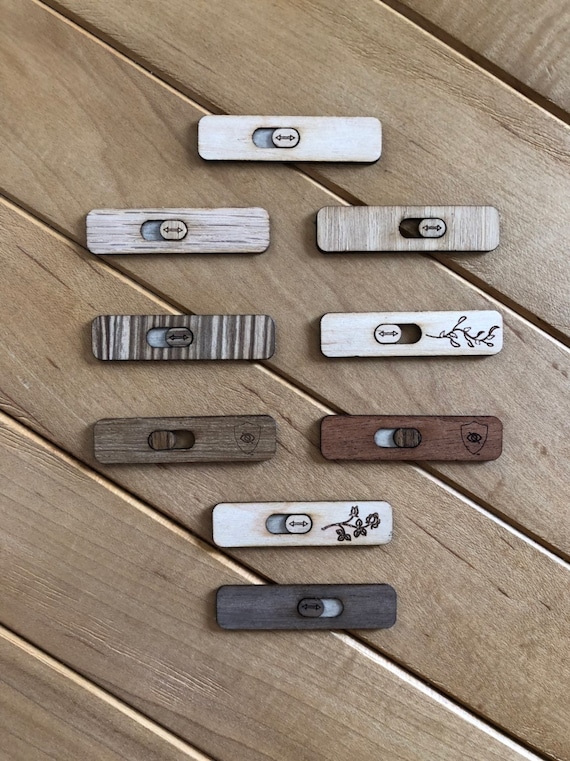 Real Wood Webcam Cover - Protect Your Privacy - Lumber Armor / Kamshield - Bamboo, Oak, Teak, Walnut & more!