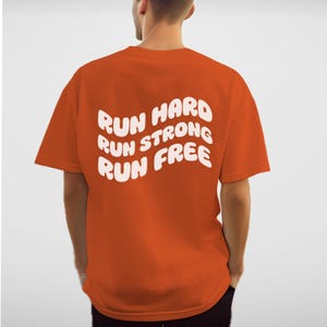 Run Motivation Tshirt, Running Motivation, Unisex Running tee, Oversized Run Club Tee, Marathon Runner, Run Club Unisex Tshirt
