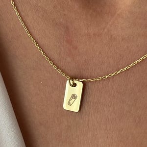 Kebab Necklace • 14K Gold Plated • Food Jewelry • Gift for Kebab Lover • Gift Ideas for British • Fast Food Jewellery • Fun Gifts for Brits