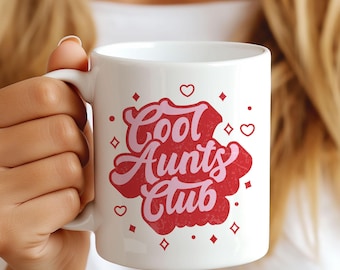 Cool Aunts Club Mug | Funny Auntie Gift From Kids