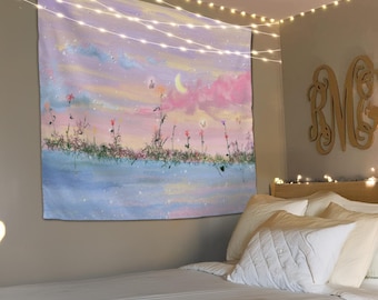 Nature Tapestry, Aesthetic Tapestry, Living Room Tapestry, Abstract Tapestry, Wall Tapestry, Fantasy Tapestry, Printed Tapestry, Home Decor