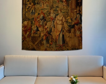 Medieval Tapestry, Large Wall Tapestry, Medieval Decor, Trending Now Gift, Medieval Backdrop, Tapestry Wall Decor, Wall Hanging