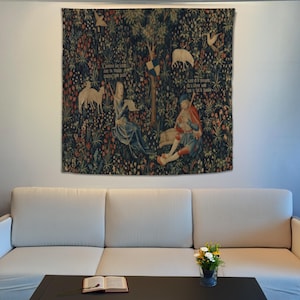 Medieval Tapestry, Medieval Wall Art, Large Wall Decor, Housewarming Gift, Tapestry Wall hanging, Historic Tapestry, Home Decoration