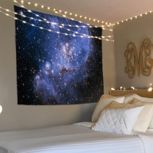 Galaxy Tapestry, Universe Tapestry, Galaxy Wall Hanging, Space Decor, Galaxy Room Decor, Tapestry Wallhanging, Above Bed Decor