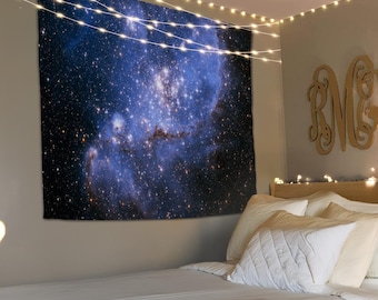 Galaxy Tapestry, Universe Tapestry, Galaxy Wall Hanging, Space Decor, Galaxy Room Decor, Tapestry Wallhanging, Above Bed Decor