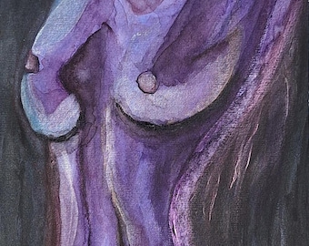 Zwischen Violett und Schwarz