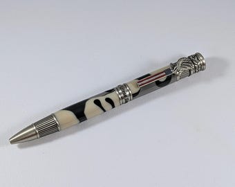 American Patriot Camouflage Twist Ballpoint Pen | Active Duty | Veteran | New Job | Graduation | Journaling