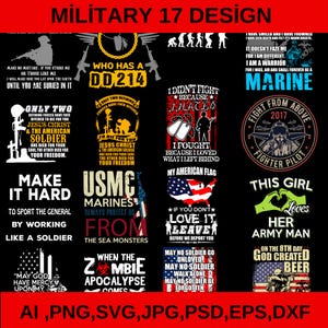 Military 2nd Amendment SVG Bundle - Patriotic & Military Designs | T-Shirt Graphics, American Flag, and More | Digital Download