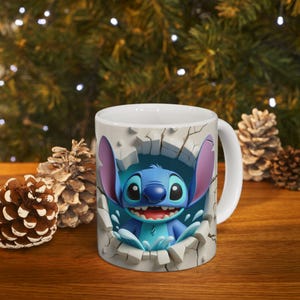 Funny Cartoon Character Ceramic Mug - Perfect Gift for Disney Fans, Coffee Lovers, Unique Kitchen Decor, Birthday Present, Collector's Item