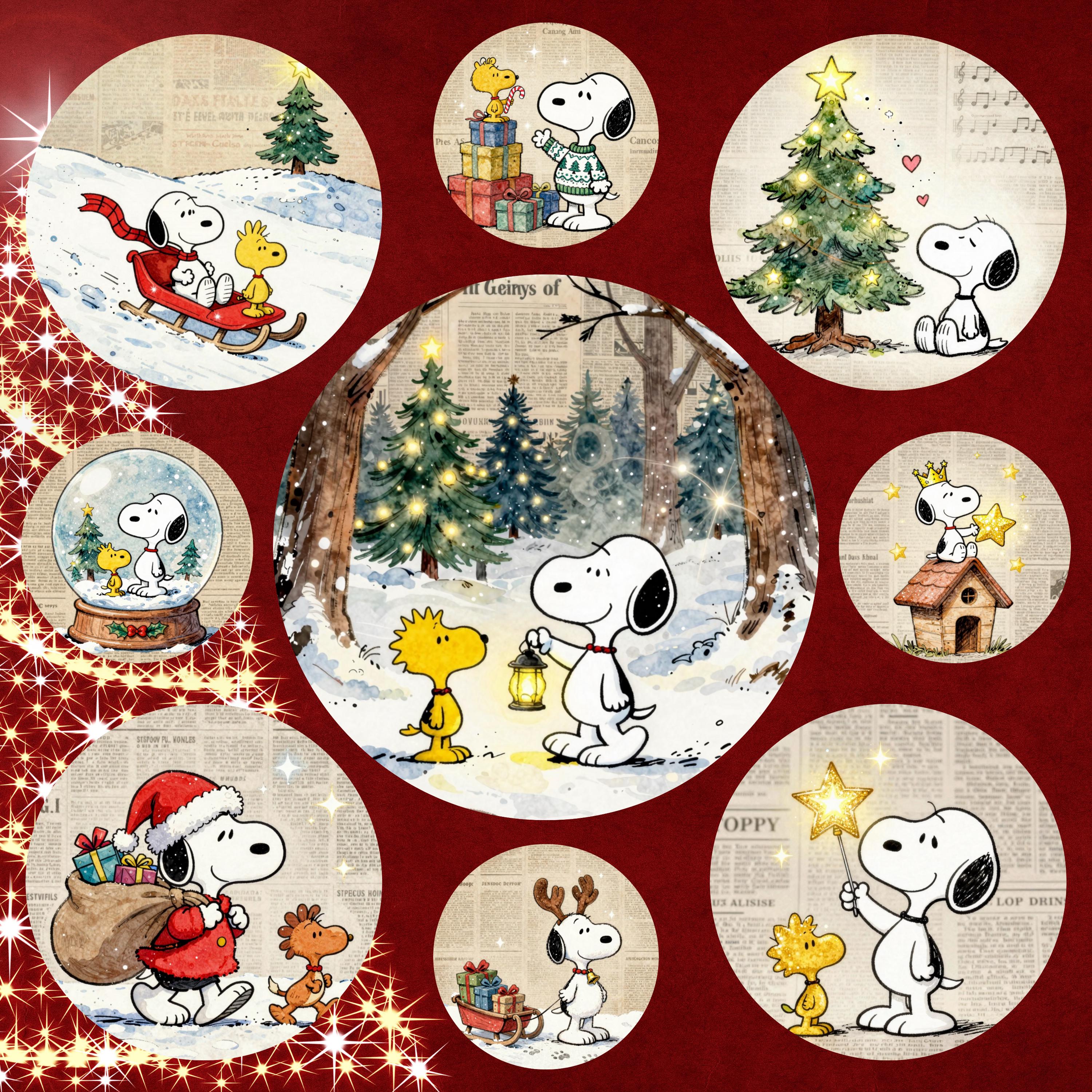 Old Snoopy Christmas Ornaments - Etsy