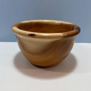 Deep Yew Wood Bowl