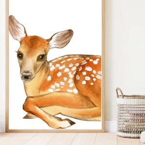 Fawn | Printable Artwork | Digital Download | Home Decor | Wall Decor