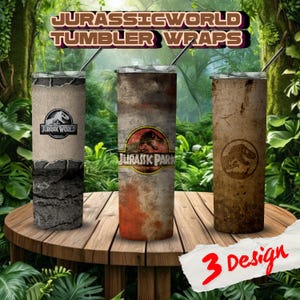 Jurassic world, Jurassic Park, Dinosaur, Jurassicworld Tumbler Wraps, Skinny Tumbler Wrap, Tumbler 20oz wrap png, Dinosaur 20oz Tumbler Wrap
